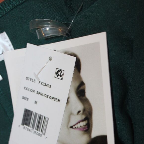 NWT LNL Spruce Green Mini Dress Women Size Medium - Picture 7 of 10